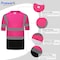 Protectx Short Sleeve T-Shirt, Polyester, Pink, M, 3 PK ST-150SS1-PK-M-03 - alternate 6