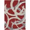 Homeroots 3' X 5' Red Beige And Gray Abstract Washable Indoor Outdoor Area Rug 599160 - alternate 6