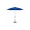 Treasure Garden 7.5 ft Square Patio Umbella, aluminum, fiberglass ribs, outdoor, Pacific Blue UM847SQ-SS 5401 Pacific Blue - alternate 1