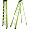 Wrightmaster 6.92 ft. Fiberglass Single-Sided Step Ladder, 12 ft. Reach, with Tool Holder, 330 lb. Load Capacity ZOR-P426994 - alternate 1