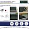 Wrightmaster 6 ft. x 50 ft. Green Rectangle Sun Shade Roll, UV Blockage Cover for Patio Pergola Greenhouse Plants ZR-0650GE - alternate 8