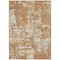 Homeroots 8' X 10' Copper Gold And Ivory Abstract Washable Indoor Outdoor Area Rug 597953 - alternate 7