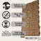 Kings County Tools Tools Jute Rug Woven Door Mat Entry Rug Reversible Indoor & Outdoor Doormat Hand Braided Safe GW58A03-01 - alternate 6