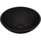 Vigo Black Cavalli MatteShellTM Vessel Bathroom Sink VG07111 - alternate 1