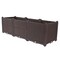 Homeroots 47" X 16" Dark Brown Heavy Duty Plastic Rectangular Self Watering Planter Box 569544 - alternate 6