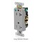 Leviton Plugs&Rcptcls, 20A, 125VAC, Wht, PBT, PK1 DT830-IGW - alternate 3