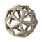 Homeroots Khaki Crackle Glaze Ceramic Geometric Sculpture 392533 - alternate 1