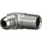 Gates MALE JIC 37 FLARE TO MALE PIPE NPTF - 90 SAE TO SAE G60499-2016 - alternate 4