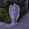 Alpine Fiberglass/MGO White 31 in. Angel Statue QFC104SLR - alternate 2