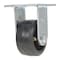 Vestil Rubber Rigid Caster 4 In. Diameter x 2 In. Width 396 Lb. Capacity Black CST-VE-4X2MR-R - alternate 1
