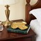 Homeroots 7in Gold Cast Iron Handmade Trinket Tray 713016 - alternate 6
