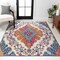 Jonathan Y Bohemian FLAIR Boho Vintage Medallion Blue/Multi 12 ft. x 15 ft. Area Rug BMF106A-15 - alternate 1