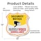 Signmission Security Notice Shield Sign This Propert, 12 Inch X 12 Inch, Plastic Sign SHI-P-12-462 - alternate 5