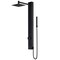 Vigo 39 in. H x 4 in. W 2-Jet Shower Panel System with Square Head and Hand Shower Wand in Matte Black VG08014MB - alternate 1