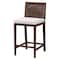 Bali & Pari Sofia Natural Rattan Counter Stool, Antique Coffee 269-14896-ZORO - alternate 1