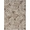 Homeroots 5' X 7' Brown And Ivory Palm Leaf Indoor Outdoor Area Rug 552508 - alternate 8