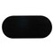 Homeroots 81" Black Wood Pedestal Base Oval Dining Table 623362 - alternate 7
