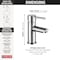 Delta Modern Single Handle Project-Pack Bathroom Faucet 559LF-PP - alternate 5