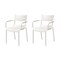 Lagoon Naples Stackable Armchair, 2PK 7220W9-ASLGS - alternate 1