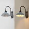 Jonathan Y Stanley 12.25" 1-Light Farmhouse Industrial Iron LED Gooseneck Arm Outdoor Sconce, Matte Silver Blue JYL7614K - alternate 7