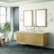 James Martin Vanities Laurent 72'' D Vanity, Light Natural Oak w/ Victorian Sil Top w/FreePower Wireless Charger 545-V72-LNO-FVSL - alternate 10