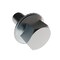 Zoro Select Not Graded, 1/2"-28 Serrated Flange Bolt, Plain Stainless Steel, 1/2 in L, 100 PK 1-SFH-25F-50 - alternate 3