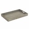 Homeroots 19in Gray Minimalist Wooden Tray 399619 - alternate 5