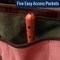Kings County Tools Garden Apron with Pockets and Adjustable Waist Utility Tool Belt GW15A02-12P - alternate 5