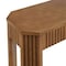 Alaterre Furniture Fluted Solid Wood Console Table 36 in Modern Entryway Table with Storage Shelf AFTBL-028 - alternate 8