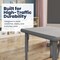 Flash Furniture Commercial Plastic Adjustable Height Classroom Activity Table-Soft Gray, 24 in SQ YU-YCX-002-2-SQR-TBL-SFTGY-GG - alternate 5