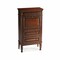 Homeroots 28" Brown Rubberwood Wood Secretary Desk With Three Drawers 389425 - alternate 5