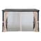 Sunjoy 10 ft. x 12 ft. Metal Roof; Aluminum and Metal Frame with Curtain and Netting A1020309A0 - alternate 7