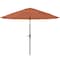 Pure Garden 10Ft Outdoor Tilting Patio Umbrella, Terracotta 50-100-TC - alternate 5