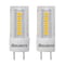 Bulbrite 40-Watt Equivalent Dimmable Clear T4 Wedge G4 LED Light Bulb, 3000K, 2PK 862142 - alternate 1