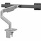 Humanscale M8.1 FOR DUAL MONITORS WITH CROSSBAR  SILVER WITH GRAY TRIM M82CBS - alternate 3