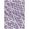 Homeroots 9' X 12' Purple and White Abstract Washable Non Skid Indoor Outdoor Area Rug 559314 - alternate 7