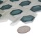 Apollo Tile Teal Green 11.7 in x 11.9 in Glass Glossy Floor and Wall Mosaic Tile 9.67 sqft/case, 10PK APLAHX8822A - alternate 6