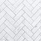 Apollo Tile 12x13 Bianco Carrara Marble Polished Floor and Wall Mosaic Tile 5.29 sqft/case, 5PK APLKB88H05PA - alternate 5