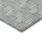Homeroots 3' X 5' Gray And Ivory Geometric Washable Indoor Outdoor Area Rug 595001 - alternate 5