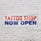 Signmission Tattoo Shop Now Open, 18 Inch x 48 Inch, Vinyl Banner B-30881 - alternate 5