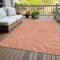 Homeroots 3' X 5' Salmon Gray And Ivory Polka Dot Washable Indoor Outdoor Area Rug 599082 - alternate 7