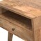 Homeroots 23" Beige Solid Wood One Drawer Nightstand 651518 - alternate 15