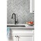 Apollo Tile White; Blue 10.2 in x 11.8 in Ceramic Glossy Wall Mosaic Tile 4.18 sqft/case, 5PK APLCMC8801A - alternate 7