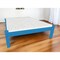 Homeroots Caribbean Blue Solid Wood Twin Bed Frame 546600 - alternate 1