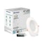 Bulbrite 14 W LED 6" Round Recessed Downlight Fixture with Metal J-Box, 5CCT - 27/30/35/40/50K, 110Lumens, 4PK 862656 - alternate 6