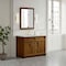 James Martin Vanities Bellshire 48" Single Vanity, Honey Oak w/ 3 CM Eternal Jasmine Pearl Silestone Top 660-V48-HNO-3EJP - alternate 8