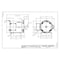 Baldor-Reliance Super-E Motor, 2HP, 1765RPM, 3PH, 60HZ, 145T, 3528M, TEFC, F1 EM3558T-8 - alternate 2