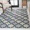 Jonathan Y Cyrus Modern Geometric Tile Pattern Navy/Cream 8 ft. x 10 ft. Indoor/Outdoor Area Rug TSN200B-8 - alternate 7