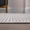 Jonathan Y Cole Modern Minimalist Pinstripe High-Low Cream/Silver 2 ft. x 8 ft. Runner Rug CAR101A-28 - alternate 5