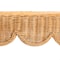 Bali & Pari Abena Bohemian Scalloped Light Honey Rattan Dining Table 258-14188-ZORO - alternate 9
